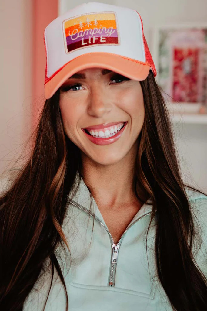 Camping Life Patch Women's Trucker Cap | Katydid.com