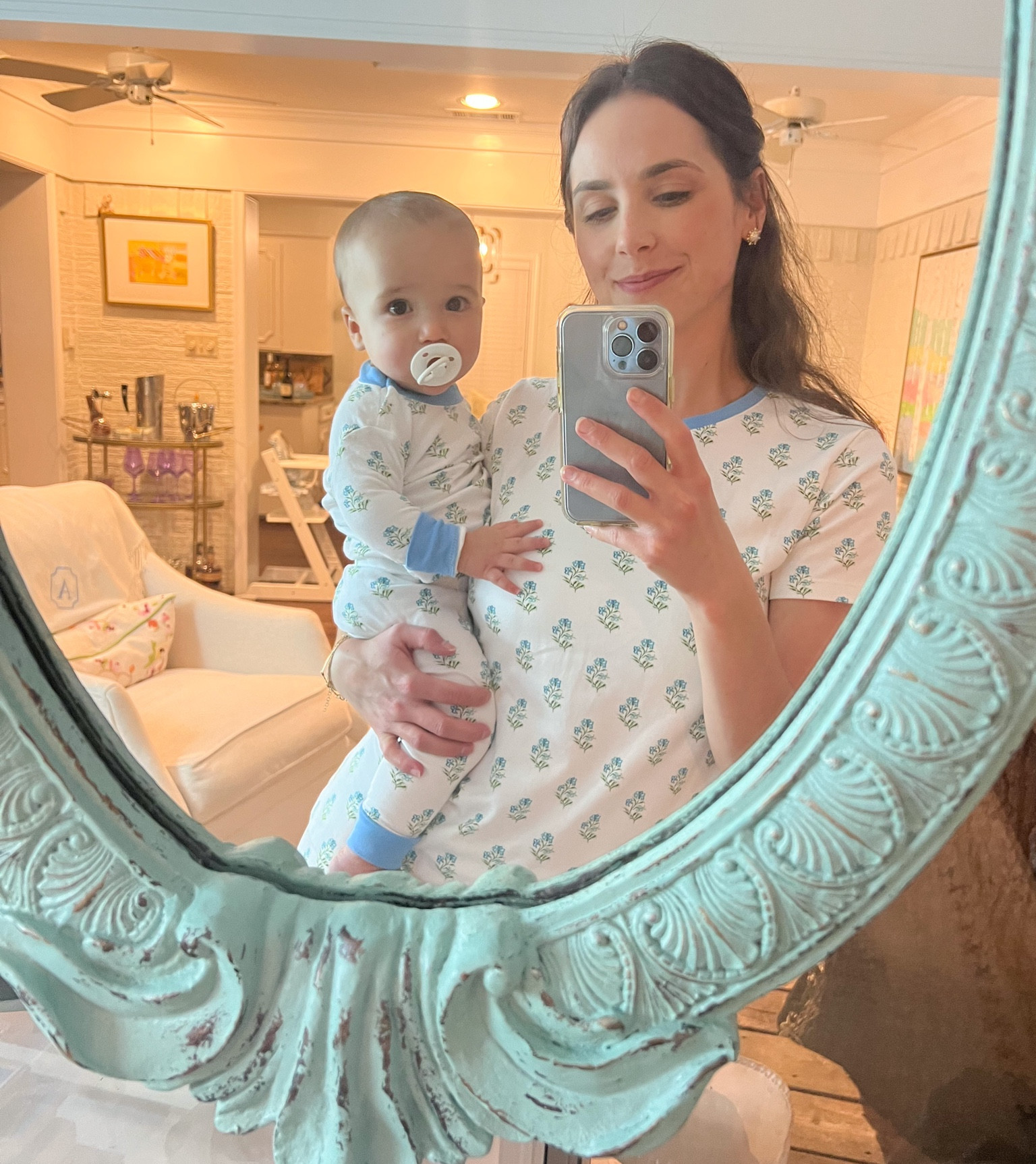 Matching mommy and me pajamas 💙

Wearing a small. 

Linked Matching heart pajamas for Valentine’s Day ❤️

#LTKbaby #LTKFind #LTKfamily