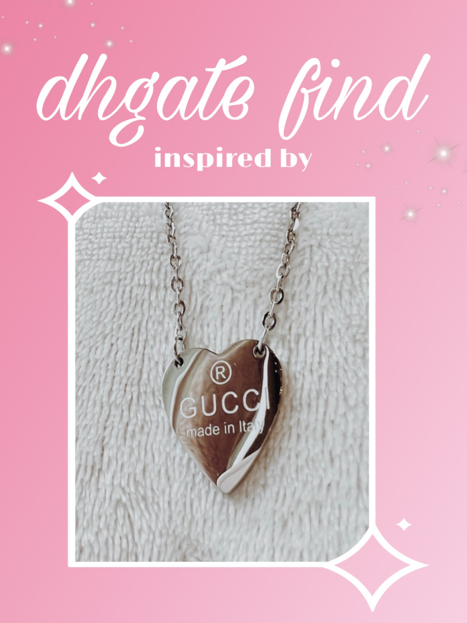 gucci heart necklace ˖ ࣪⭑

#LTKbeauty