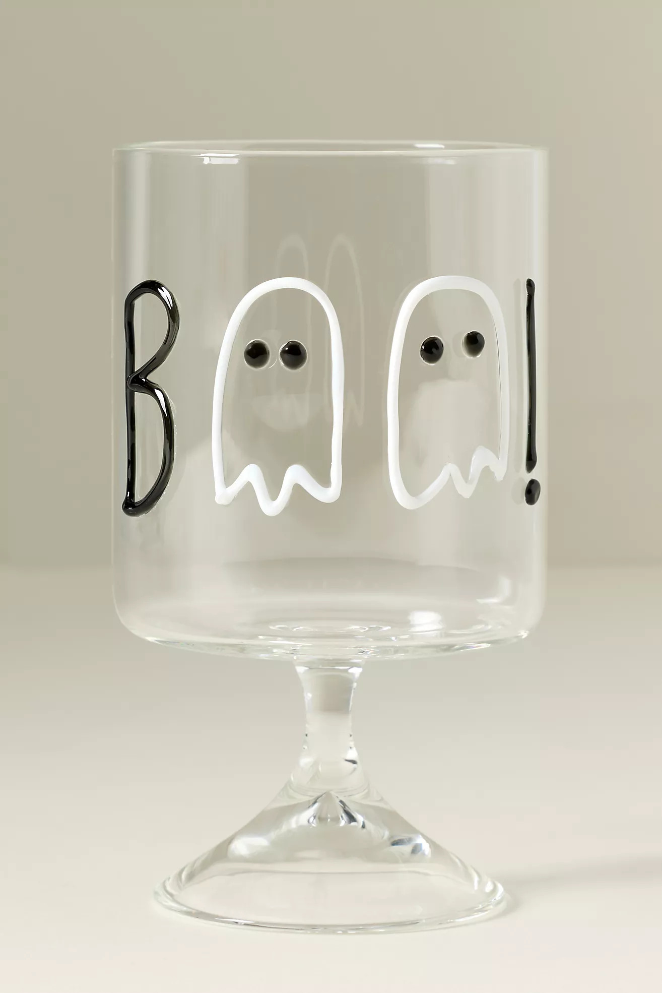 Word Play Halloween Wine Glass | Anthropologie (US)