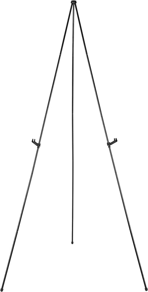 Amazon.com: Amazon Basics Easel Stand, Instant Floor Poster, Lightweight, Collapsible and Portabl... | Amazon (US)