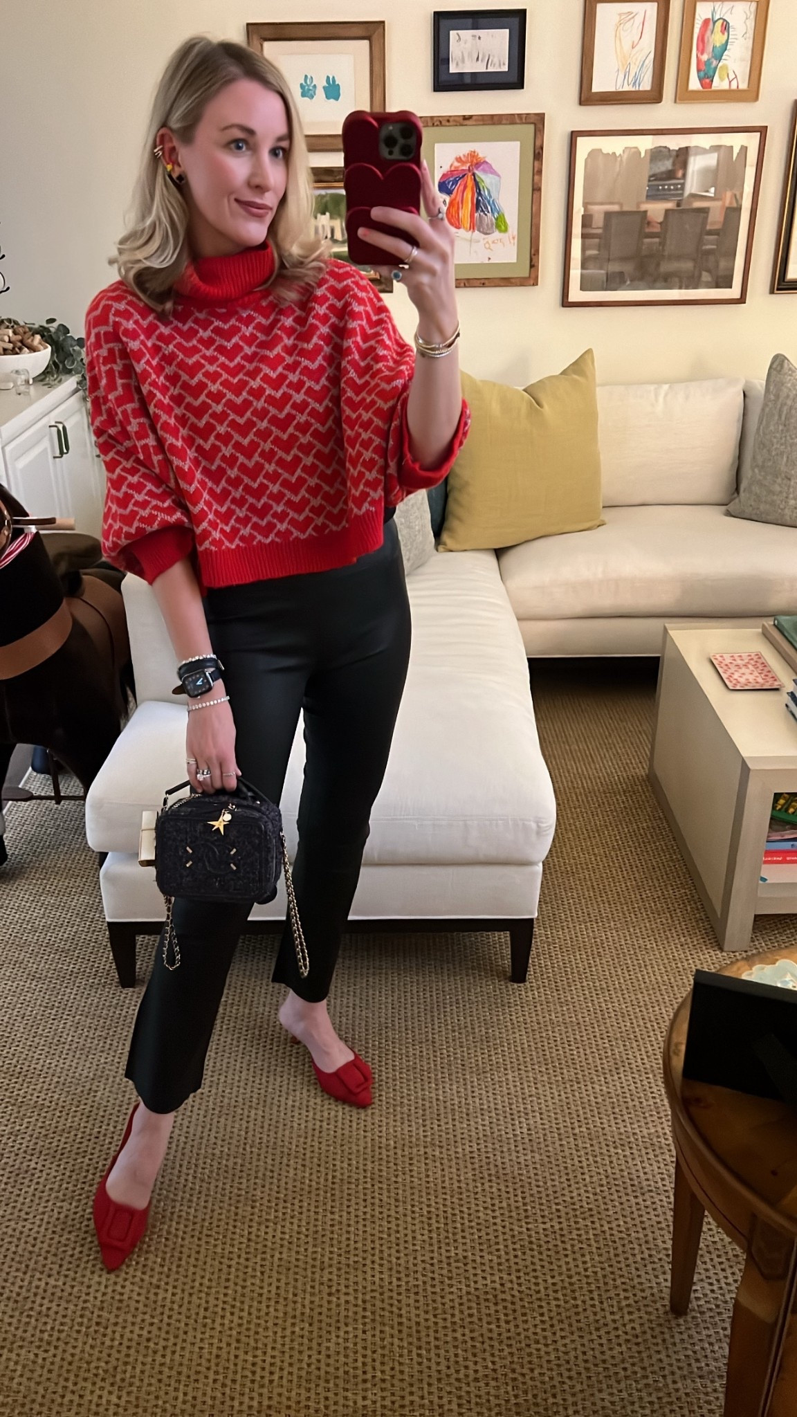 Galentines w/ the Girls ♥️

#galentines #leatherpant #founditonamazon #styled 

#LTKValentine #LTKSeasonal #LTKootd