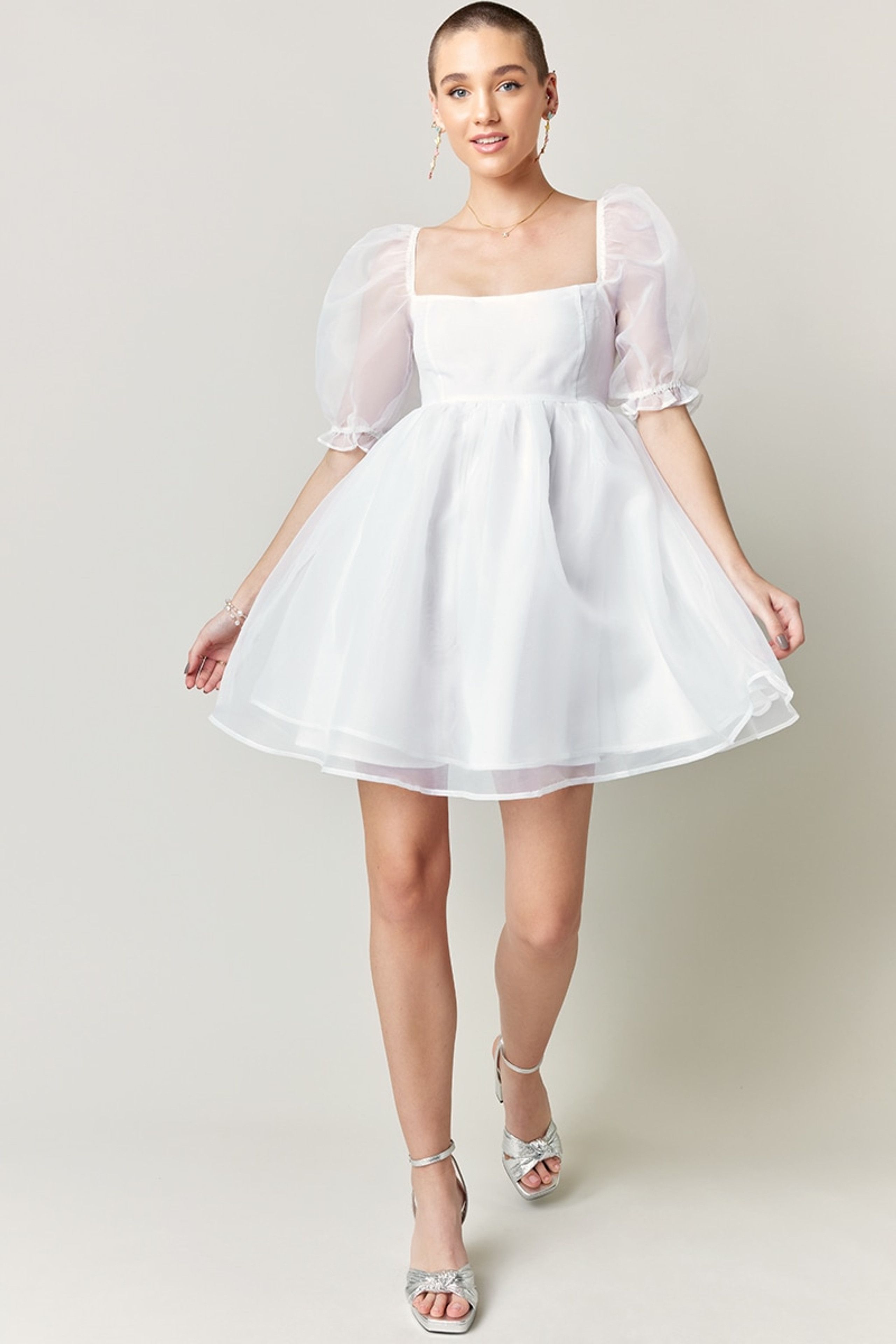 Ina Puff Sleeve Mini Dress | Francesca's