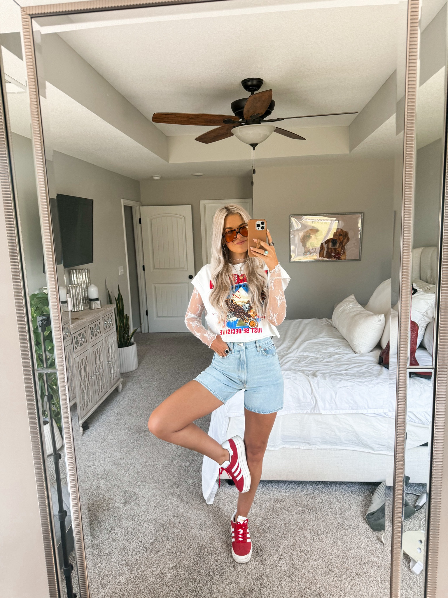 size 25 in the shorts! ppl reccomend to size down in the shoes (i personally didn’t but keep that in mind) size small in both tops 

#LTKstyletip #LTKFestival #LTKfindsunder50