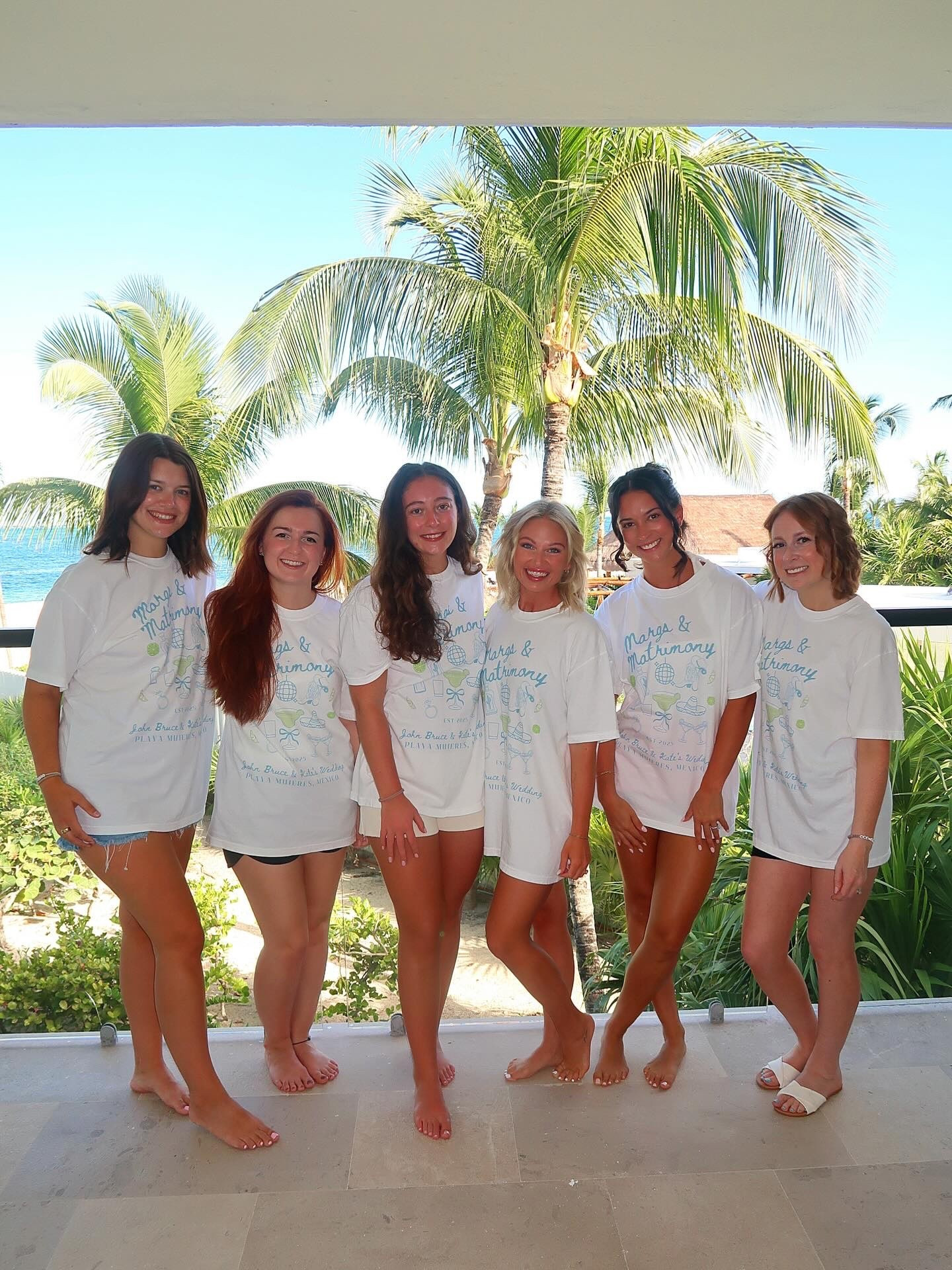 One of my FAVORITE things I ordered for our wedding was these adorable custom t shirts from @littleshopofsunny on Etsy! I highly recommend ordering from them for your bachelorette, wedding, girls trip, or any needs you might have! 

Comment SHOP for a link 🔗 to these shirts!

#wedding #weddingplanning