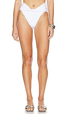 Agua Bendita X Revolve Lily Bikini Bottom in White from Revolve.com | Revolve Clothing (Global)