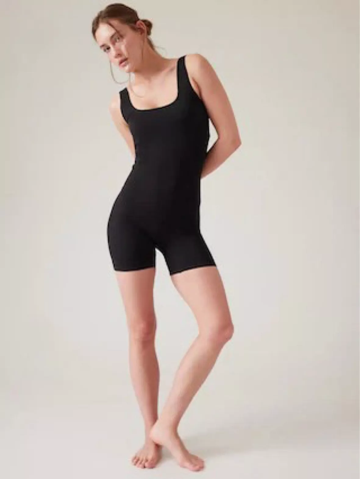 Black unitard outfit  Unitard outfit, Summer workout outfits, Black romper  outfit