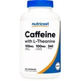 Nutricost Caffeine with L-Theanine Supplement, 100mg of Each, 240 Capsules | Walmart (US)