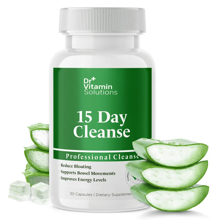 DR VITAMIN SOLUTIONS 15 Day Gut Cleanse Detox for Women, 30 Ct - Walmart.com | Walmart (US)