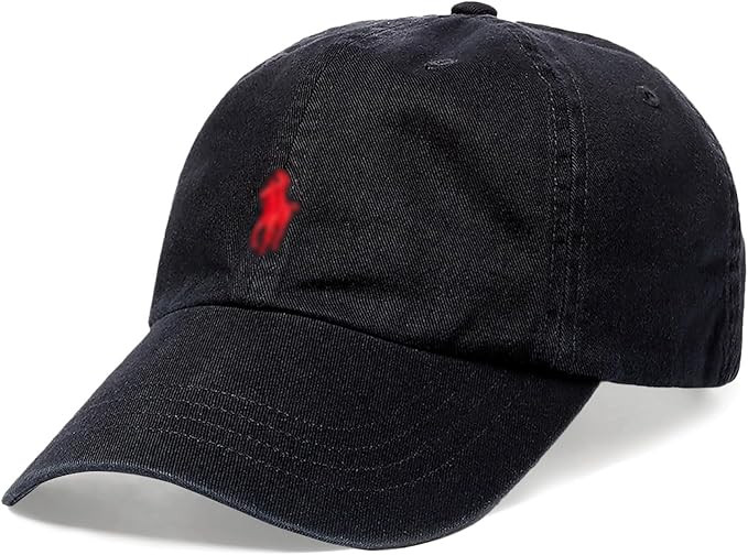 Men's Classic Pony Logo Hat, Cotton Chino Baseball Cap, Iconic Embroidery, Proudly U.S Polo Inspi... | Amazon (US)