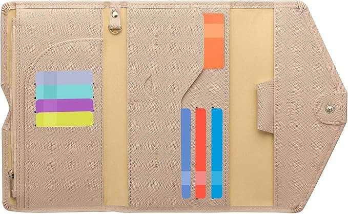 Zoppen Mulit-purpose Rfid Blocking Passport Holder Travel Wallet (Ver.4) Passport and Vaccine Car... | Amazon (US)