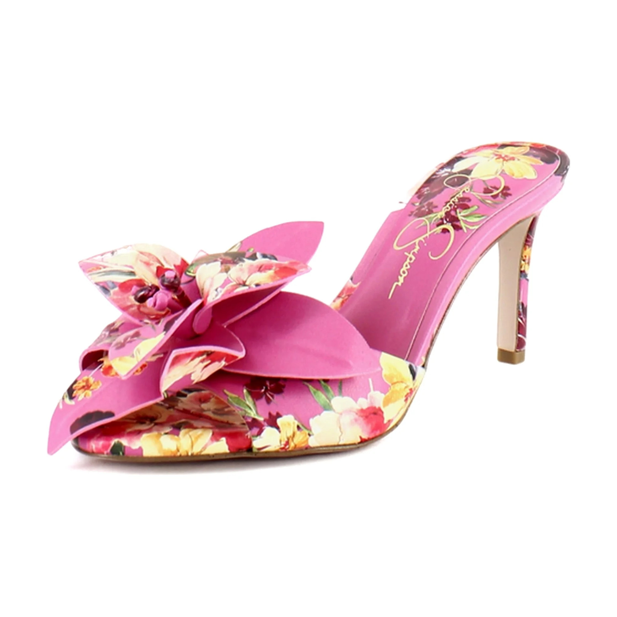 Jessica Simpson Percia Women's Heels Pink Combo Size 8 M | Walmart (US)