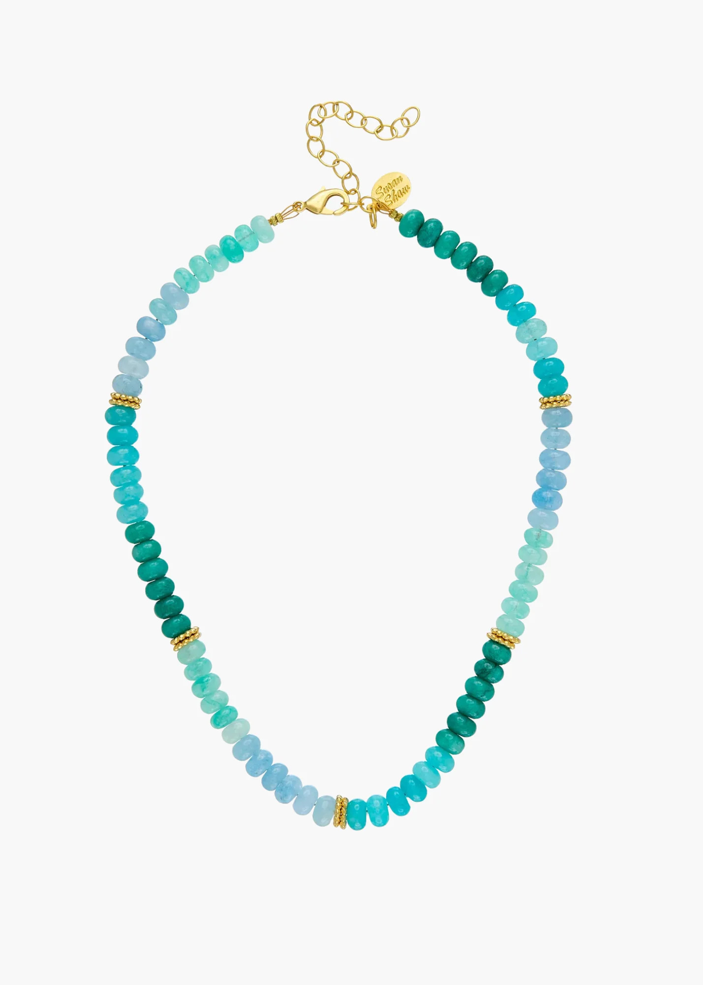 Lolly Necklace in Blue Taffy | Poppy and Pink