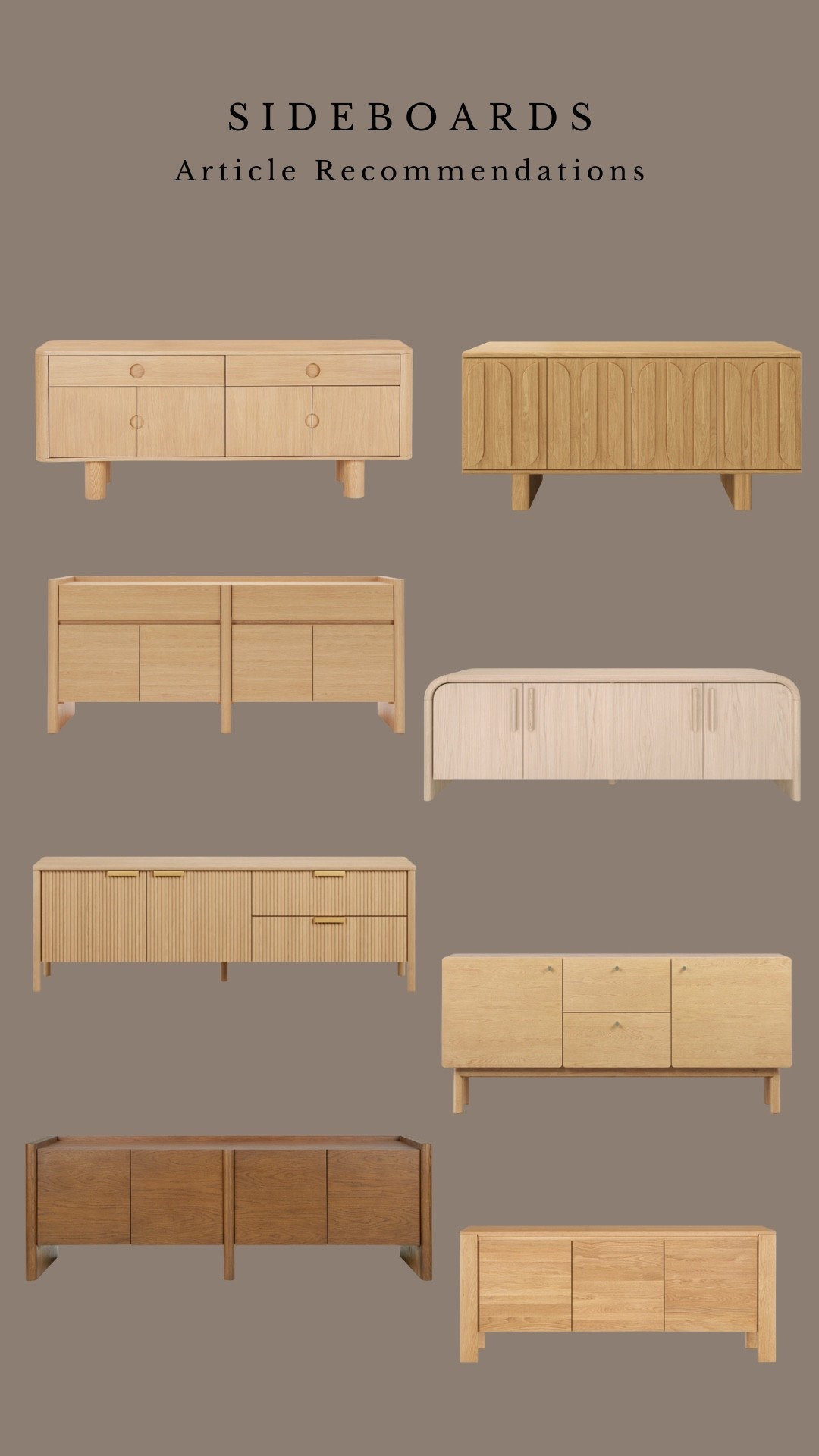 Sideboard/Media Console Recommendations from Article! 

#LTKHome