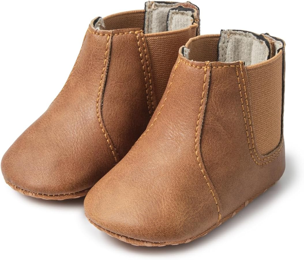 Meckior Baby Girls Cowboy Tassel Boots Side Zipper Moccasins Soft Bottom Non-Slip Toddler Shoe | Amazon (US)