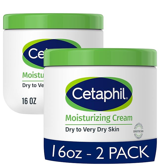 Cetaphil Face & Body Moisturizer, Hydrating Moisturizing Cream for Dry to Very Dry, Sensitive Ski... | Amazon (US)