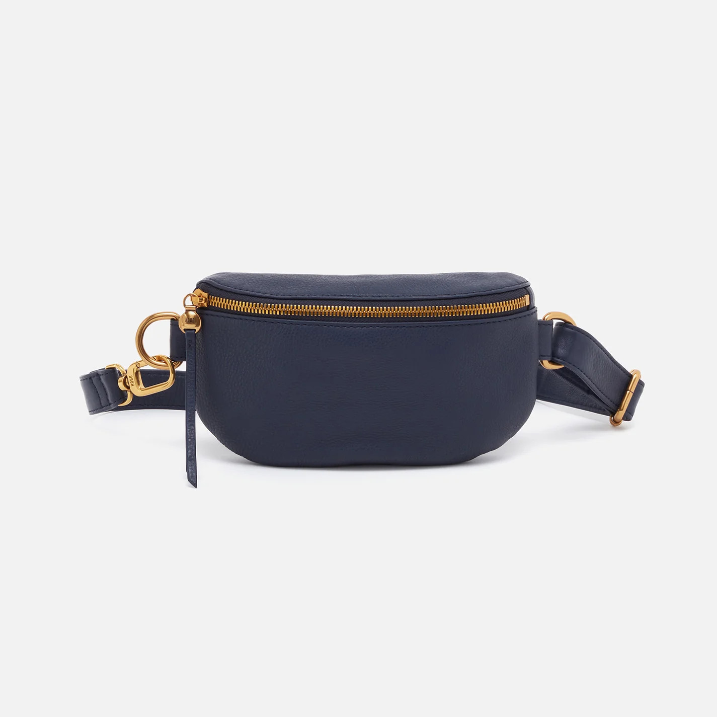 Fern Belt Bag in Pebbled Leather - Black | HOBO Bags