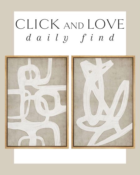 Daily find! Abstract art on a budget 🖤 split the set or style together over a headboard or console. 

Abstract art, framed art, canvas art, neutral art, budget friendly art, art under $100, wall decor, wall art, Living room, bedroom, guest room, dining room, entryway, seating area, family room, curated home, Modern home decor, traditional home decor, budget friendly home decor, Interior design, look for less, designer inspired, Amazon, Amazon home, Amazon must haves, Amazon finds, amazon favorites, Amazon home decor #amazon #amazonhome

#LTKstyletip #LTKfindsunder100 #LTKhome