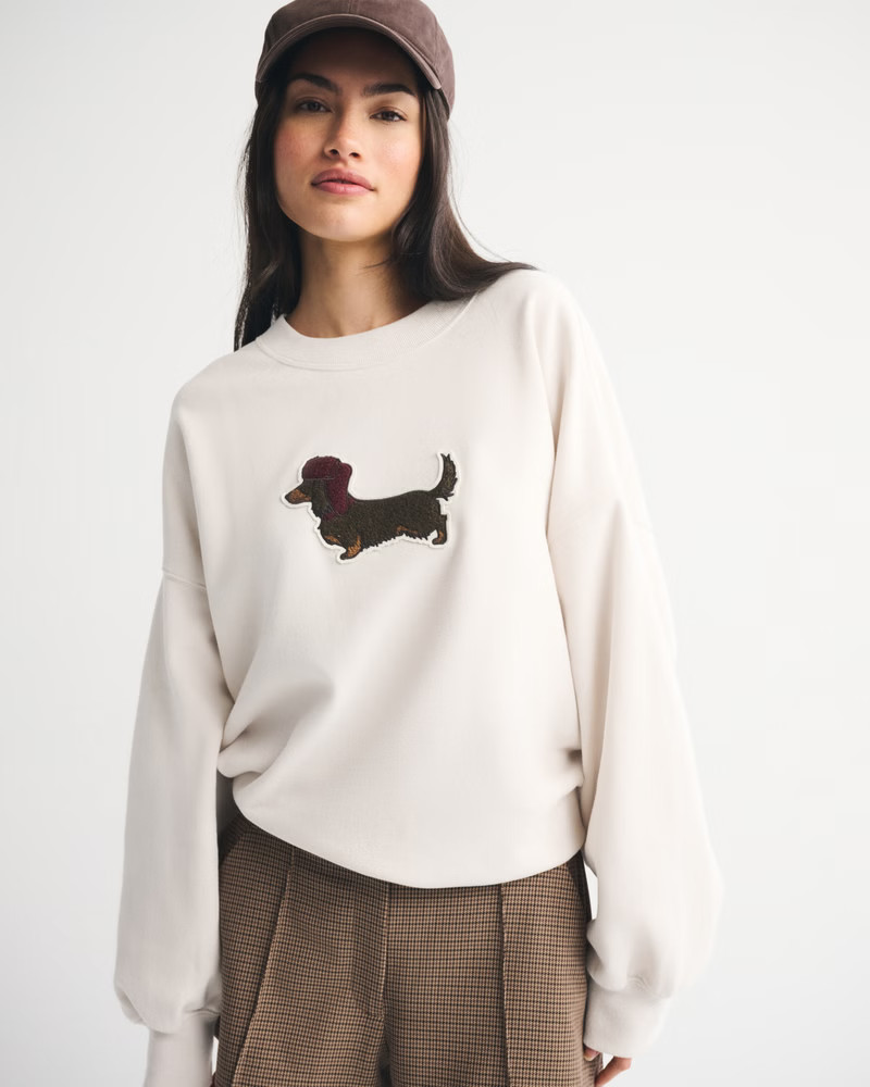 Dog Vintage Sunday Crew | Abercrombie & Fitch (US)