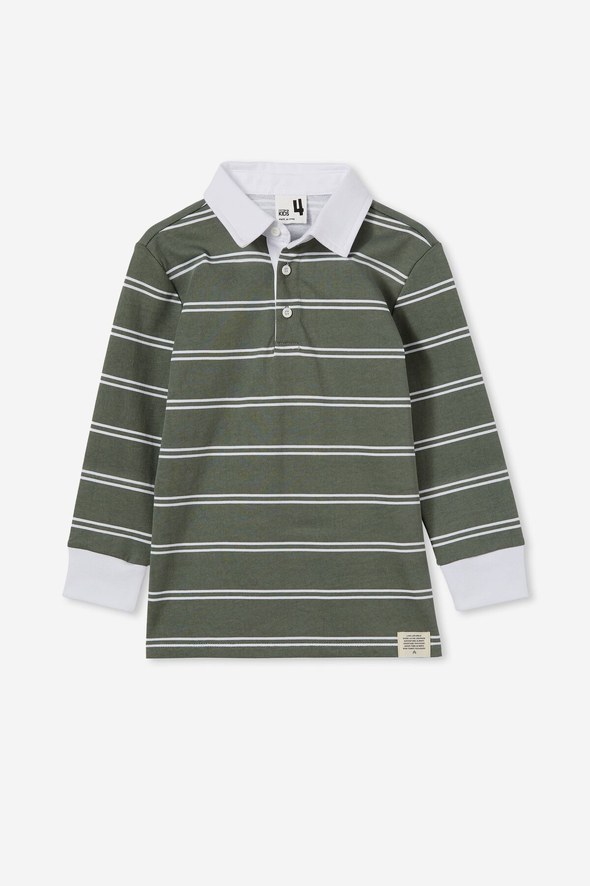 Long Sleeve Rugby Top | Cotton On (ANZ)