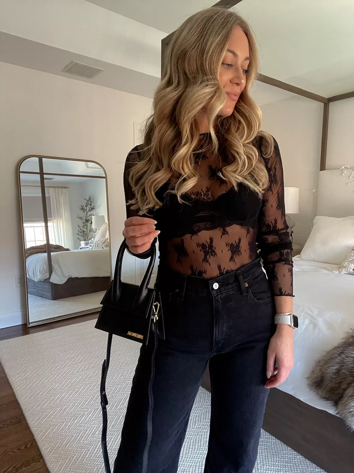 HOW TO STYLE: A LACE BODYSUIT! 4 outfits! 