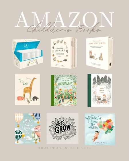 Amazon Children’s Books 

#LTKkids #LTKSeasonal #LTKhome