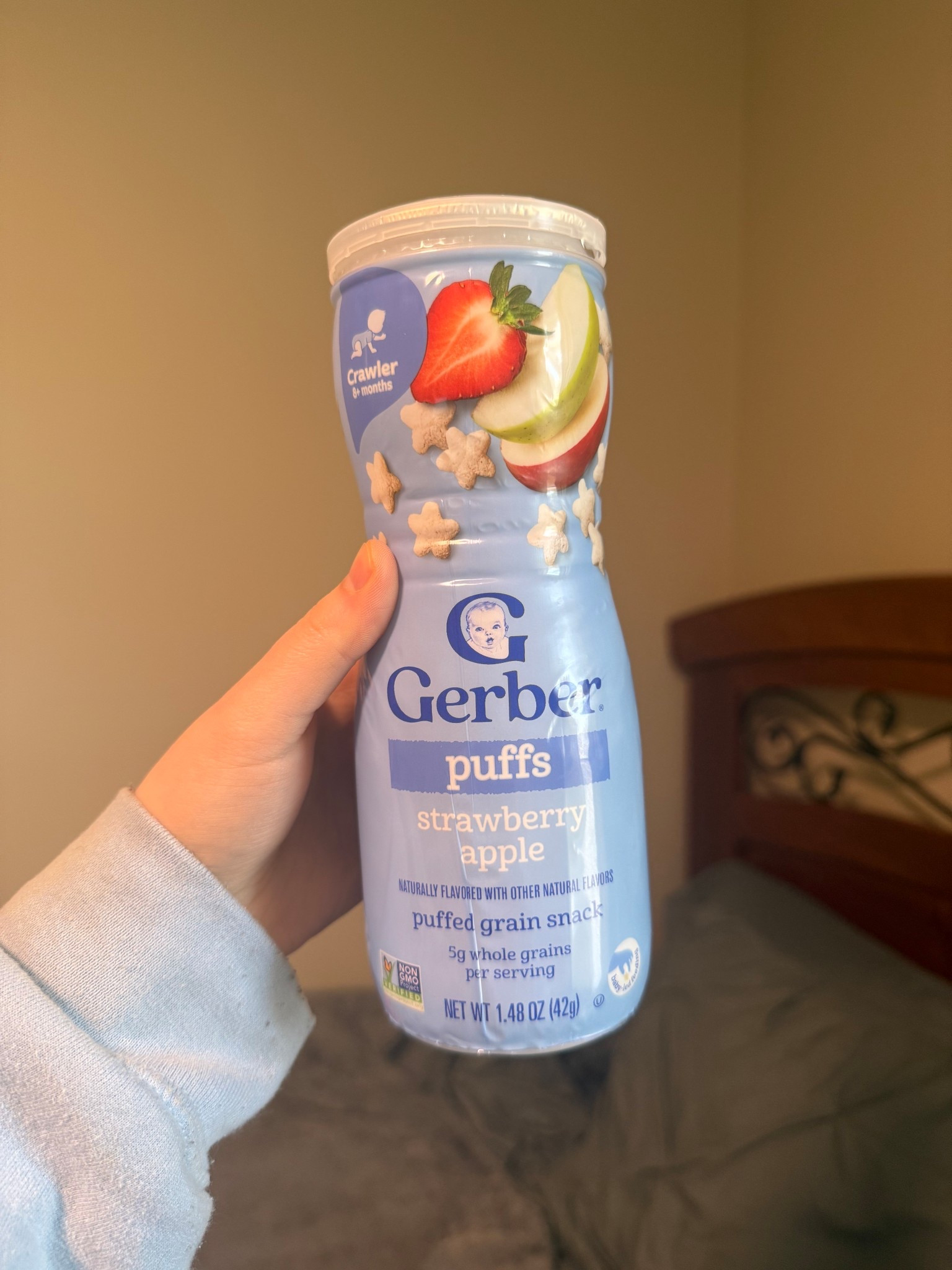 The best snack for your little crawling baby - gerber puffs strawberry apple 

Mom, baby, snacks

#LTKmomlife #LTKKids #LTKBaby