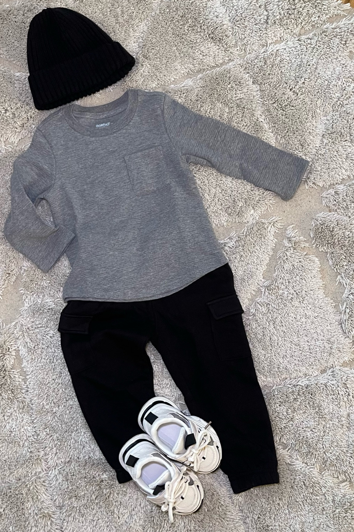 Baby toddler outfit inspo
Clothes inspiration
Sporty athletic joggers
Neutral black grey
Winter 
Target H&M shein

#LTKKids #LTKFamily #LTKBaby