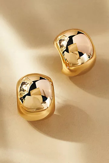 Wide Huggie Earrings | Anthropologie (US)