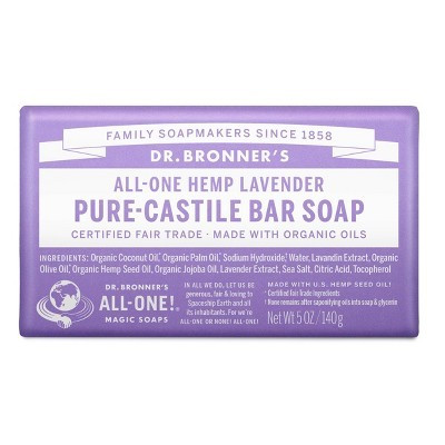 Dr. Bronner's Bar Soap - Lavender - 5oz | Target