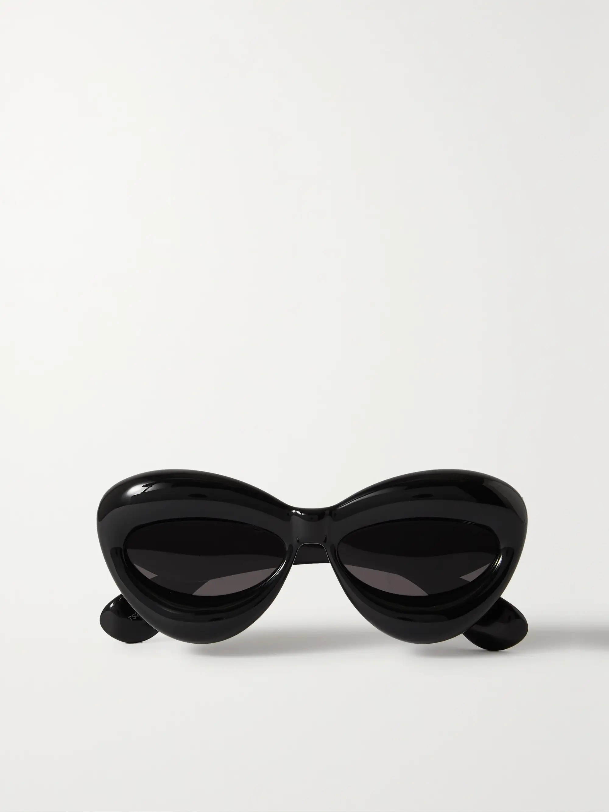 Black Inflated cat-eye acetate sunglasses | LOEWE | NET-A-PORTER | NET-A-PORTER (US)