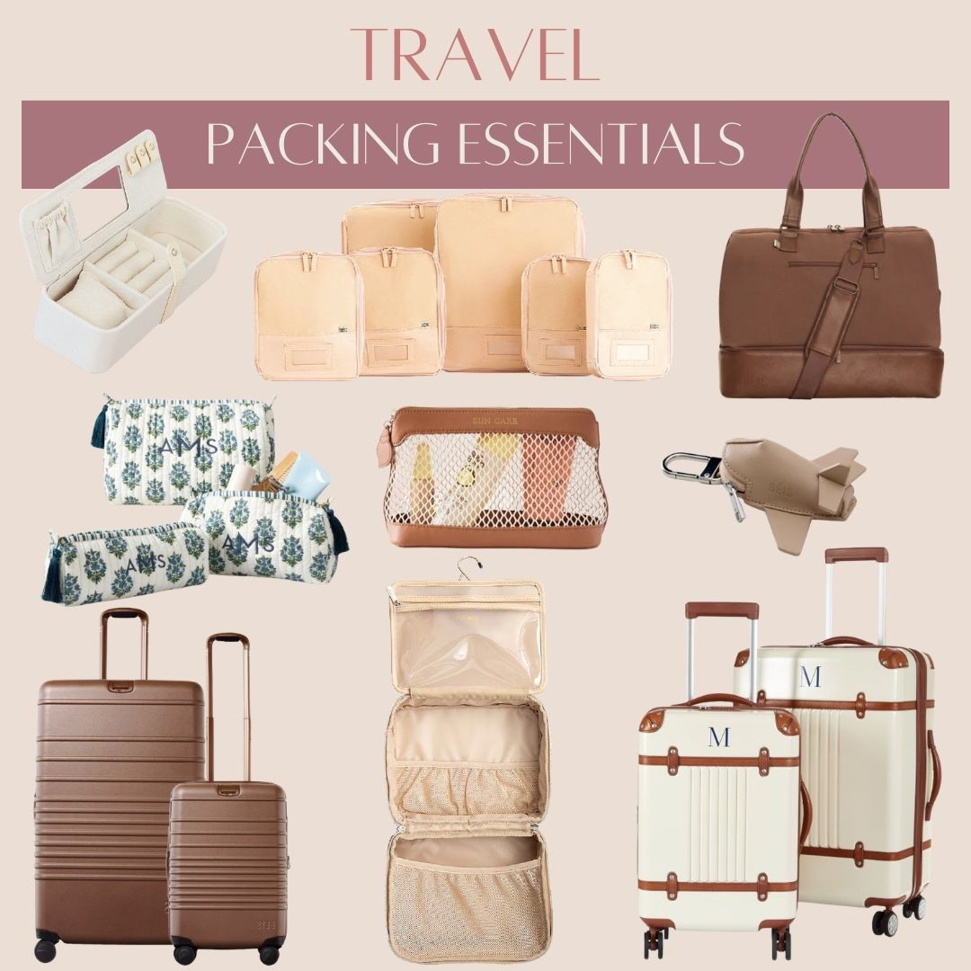 Travel luggage/ bags to make every trip effortless and stylish! #bags #luggage #travel #vacation #accessories #monogram #packwithme 

#LTKTravel #LTKBeauty #LTKMothersDay