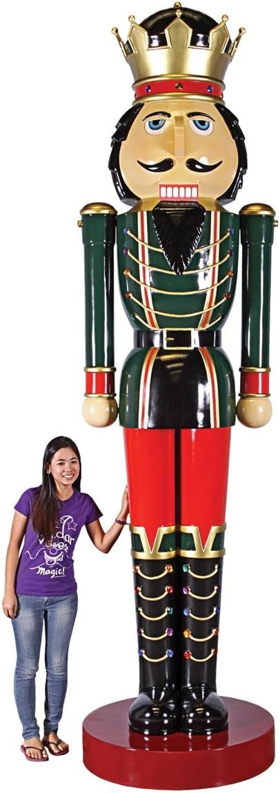 The Nutcracker Figures - Super-Scaled 12 Foot Tall Christmas Nutcracker Soldier Statue | Amazon (US)