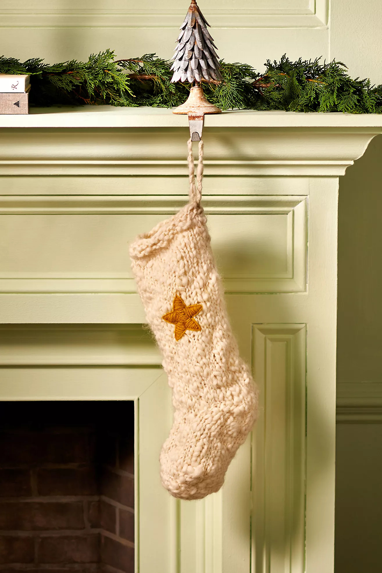 Chunky Knit Holiday Icon Stocking | Anthropologie (US)