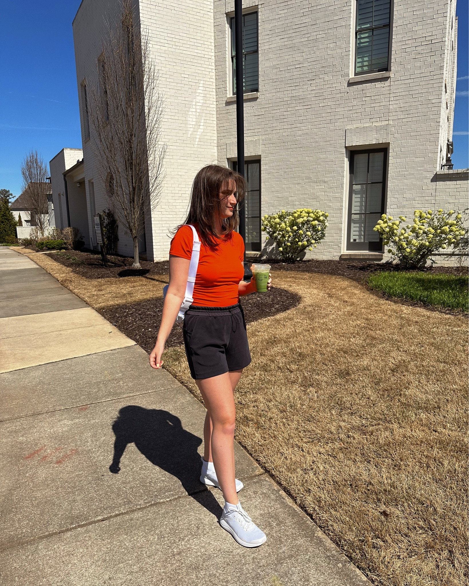 Top runs small- ordered size 8
Shorts run tts- ordered 6
Shoes run small- ordered 8 but returned for a 9

#LTKunder50 #LTKSeasonal #LTKfit