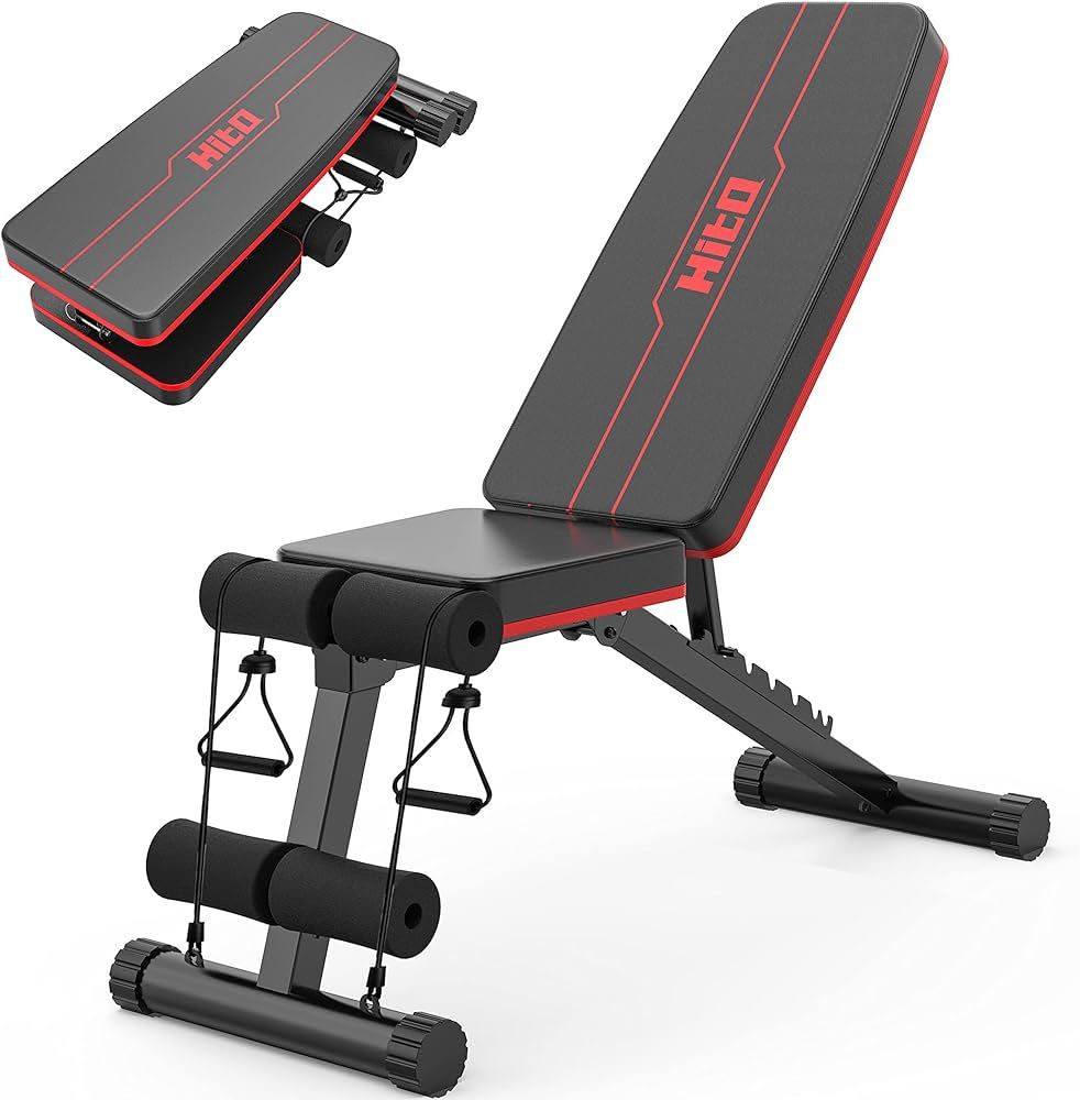 Weight Bench, Adjustable Weight Bench, Strength Training Benches For Full Body Workout & Home Gym... | Amazon (US)