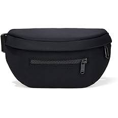 Pander Neoprene Fanny Pack 3 Pockets Waist Bag for Men & Women Fashion Water Resistant Hip Bum Ba... | Amazon (US)