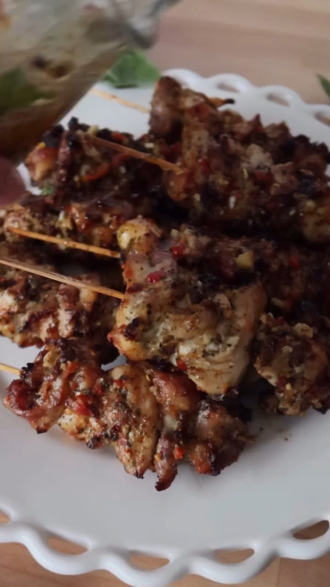 Okay y’all—if you’re ready to make dinner feel fancy without actually fussing, feast your eyes on this: the new fave in my lineup is these Air Fryer Chicken Skewers with Sun‑Dried Tomato Marinade from Sweetpea Lifestyle. 

🔥 Juicy chicken, bold sun-dried tomato + garlic flavor, and all cooked up in the air fryer so you’re not drowning in mess or one more dish to hide.

Tools you’ll actually want to show off: 🧑‍🍳 My 5-inch silicone brush (for that glossy glaze finish) 📏 A measuring jug (yes, I actually measured for once!) 🔧 A mini whisk (because stirring is part of the fun) 🪛 A microplane (for zesting lemon like a pro) 🍗 Quarter sheet pans (for prepping extras—hello meal prep!) 💨 And yes… the air fryer (your shortcut to “grill vibes” inside)

✨ A few cheeky tips: • Treat your chicken thighs like VIPs—cut them into even pieces so everything cooks just right. • Reserve 2 Tbsp of marinade before you baste—trust, that glaze moment is everything. • Don’t skip pre-heating your air fryer—3 mins at 400°F is your secret weapon. • Flip only once. Let your air fryer do its thing while you sip your wine. 🍷

And because you know I love a good bonus—this recipe hits meal-prep gold. Make a batch, stash extras in the fridge, re-heat in the air fryer at 350 °F for a minute or two and boom: dinner on Siren mode all week long.

Snag the recipe on sweetpealifestyle.com
.
.
. #EasyWeeknightDinner #AirFryerMagic #HostessWithTheMostess #DinnerPartyAtHome #KitchenToolsYouNeed #SimpleEntertaining #SweetpeaLifestyle #ChickenSkewersRecipe #MealPrepMadePretty 🍋🍅🥂


#LTKPlusSize #LTKSeasonal #LTKGiftGuide