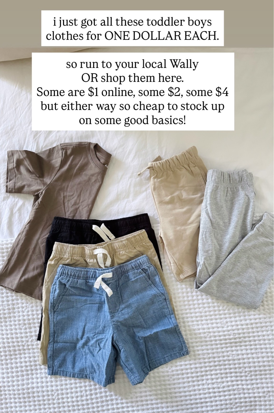 Toddler boys basics (most 18 months to 5T)—  most all under $4!

Click on the item and it’ll take you to a bunch of other colors 👦

#LTKmomlife #LTKKids #LTKBaby