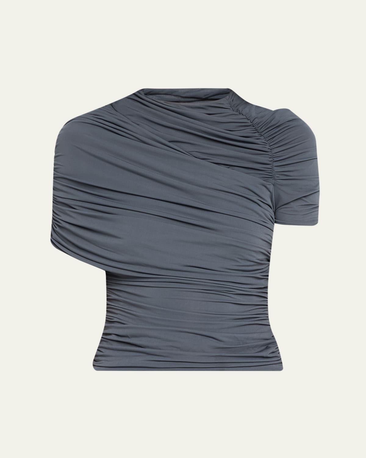 Vega Ruched Jersey Top | Bergdorf Goodman