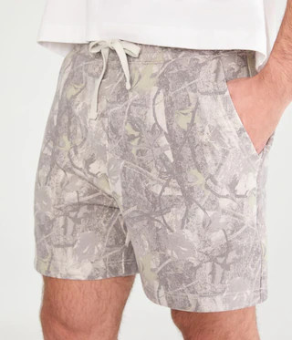 Cloud Soft Forest Camo Fleece Shorts | Aeropostale