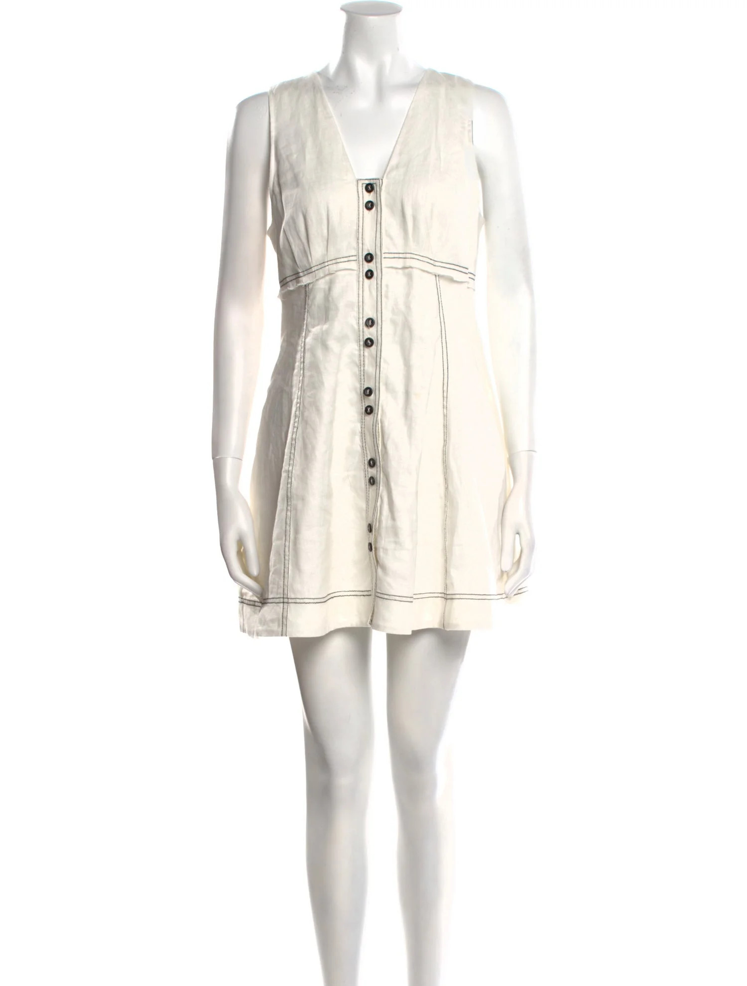 Linen Mini Dress | The RealReal