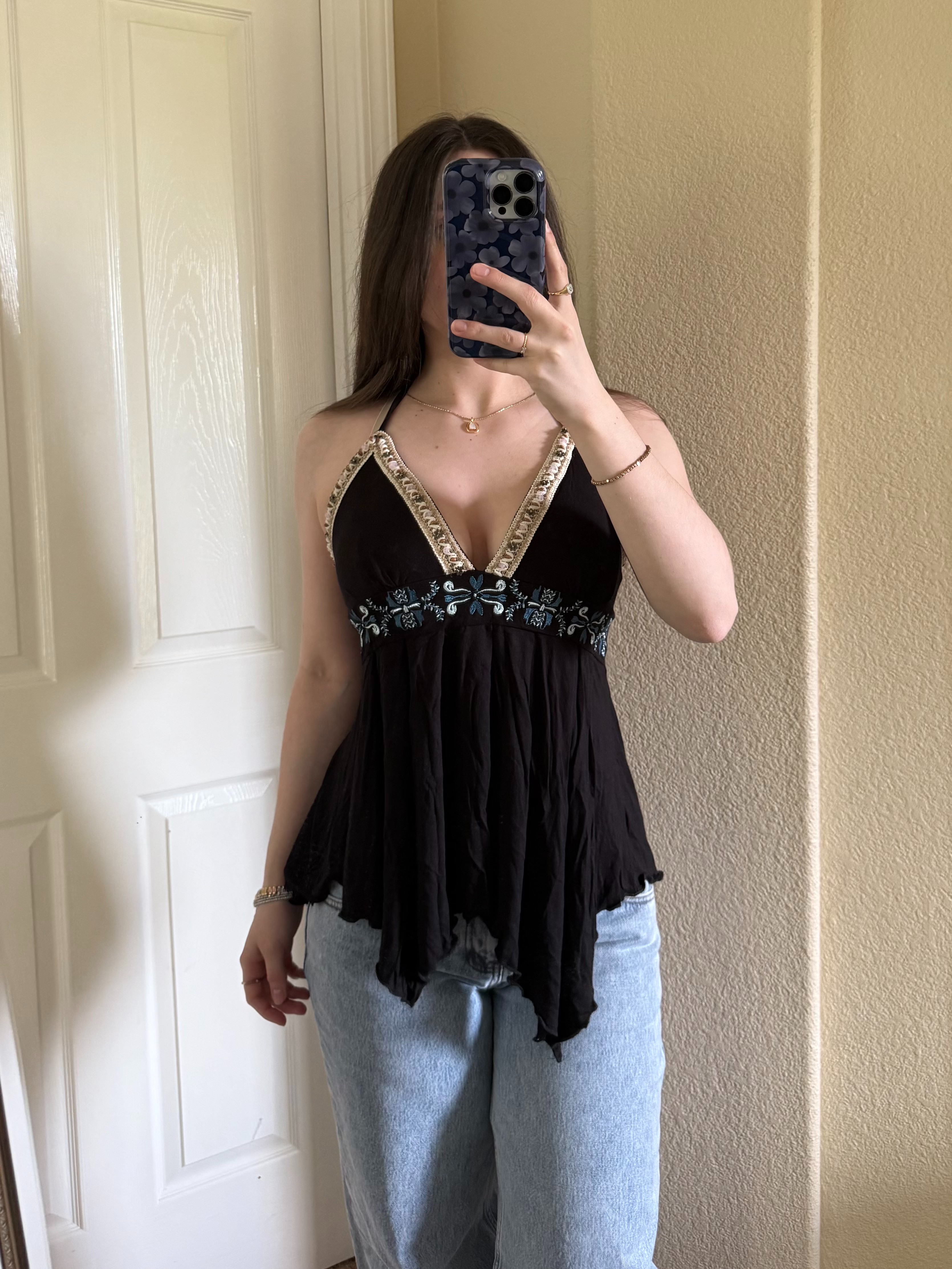 Top is size medium and jeans are size 6, both true to size. summer outfits, halter tops, amazon halter tops, amazon summer tops, amazon summer outfits, amazon outfits, summer outfit ideas, summer ootd, college girl outfits, summer outfits without shorts, summer outfits with jeans 

 #LTKootd #LTKSeasonal