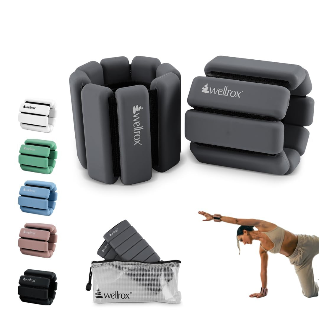 Weighted Bangles – Adjustable Ankle and Wrist Weights for Women & Men – Set of Ankle Weights ... | Amazon (US)