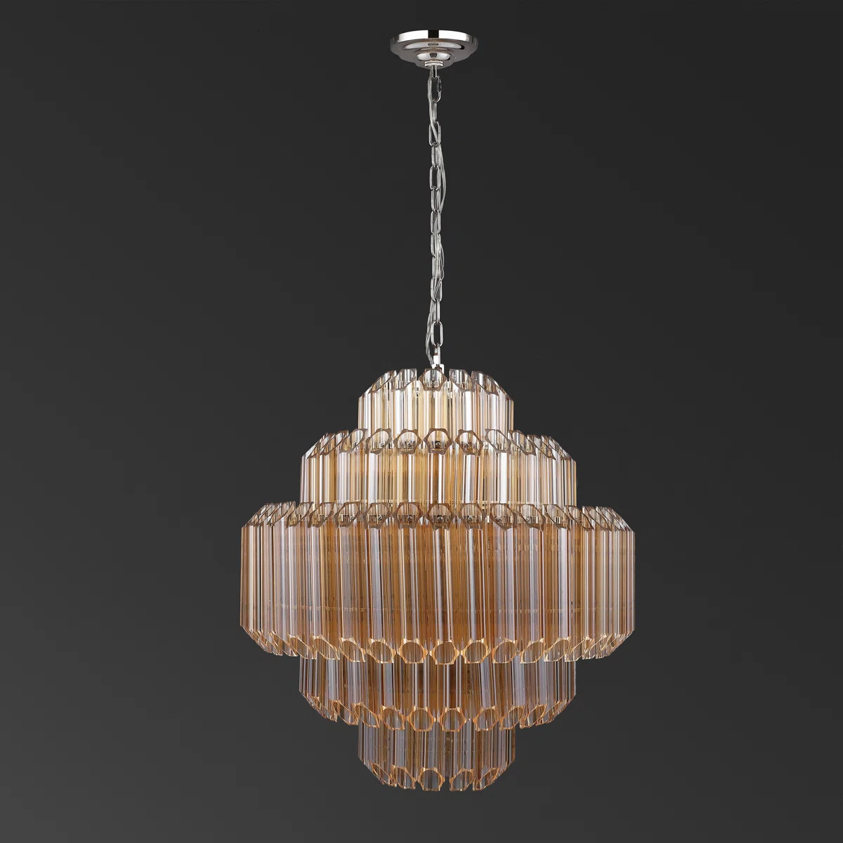 Ebtisam 9 - Light Dimmable Tiered Chandelier | Wayfair North America