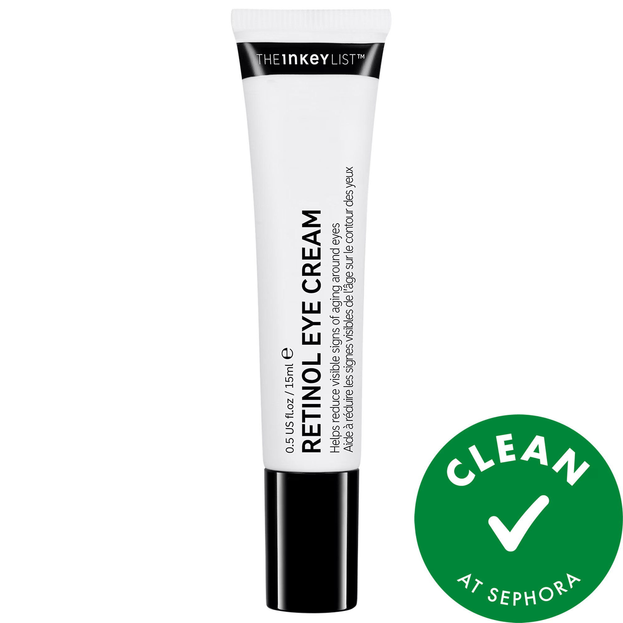 The INKEY List Retinol Eye Cream 0.5 oz/ 15 mL | Sephora (US)