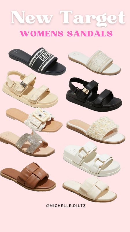 Target women’s sandals 

#LTKshoecrush #LTKstyletip