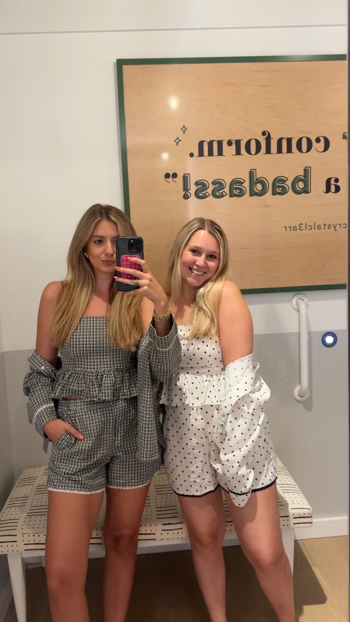 The cutest pjs for fall!! 🫶🏻 We are both wearing a size small  

#LTKFindsUnder100 #LTKSeasonal