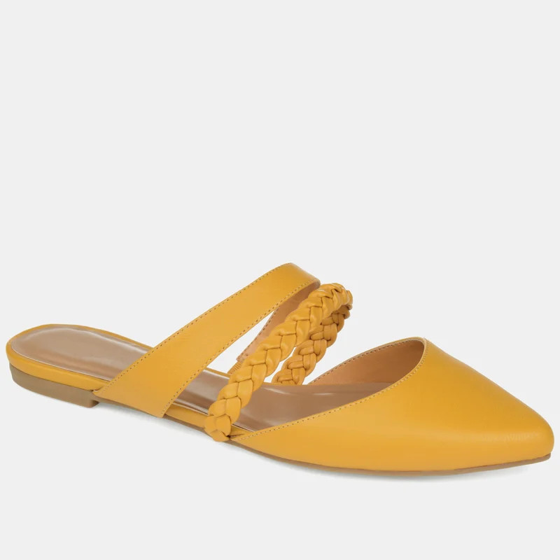 Journee Collection Journee Collection Women's Tru Comfort Foam Olivea Mule - Yellow - 12 | Verishop