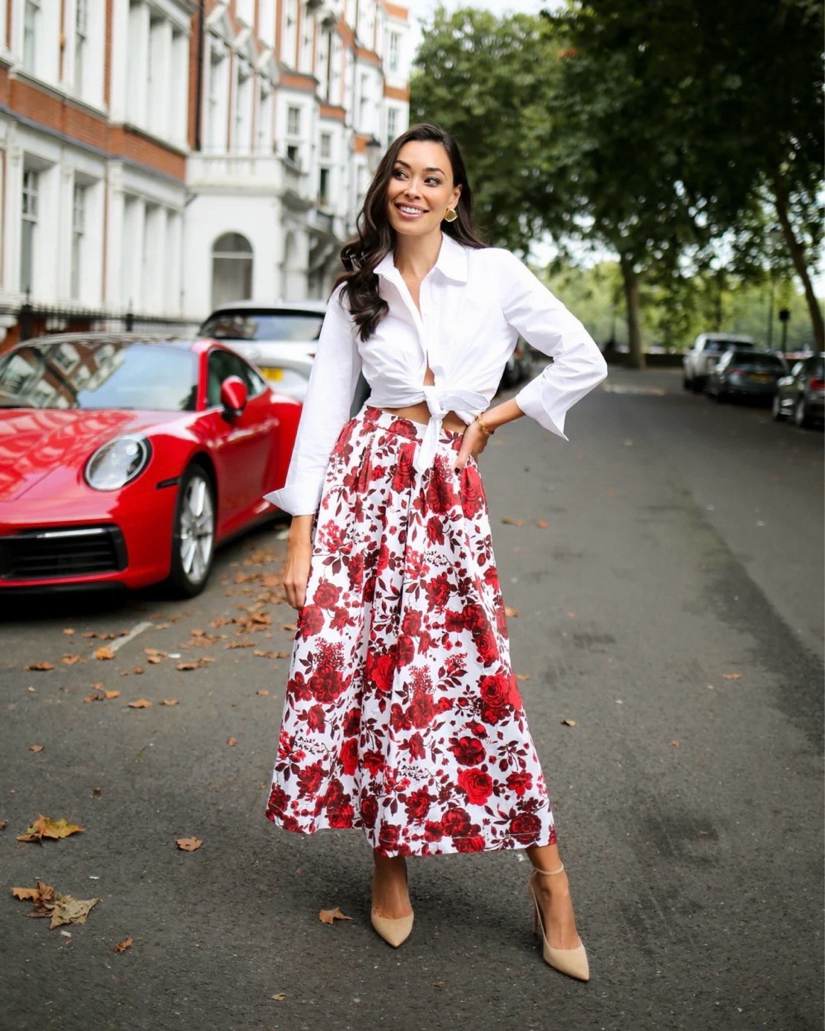 Last chance to order for Christmas! Holiday outfit, red floral skirt. 

#LTKGiftGuide #LTKHoliday #LTKootd
